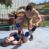 2 on 1 Intergender Low Blows match