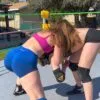 Beckie vs Tessa KO match