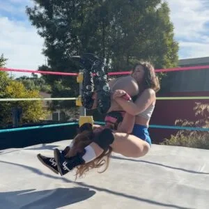 Beckie Gives Nikki 8 Piledrivers
