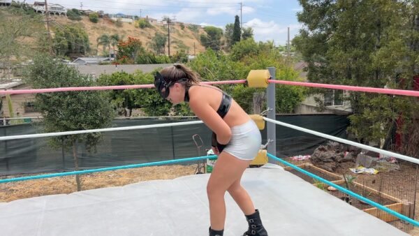 Kitty K Gets Low Blowed