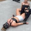 Kitty K Gets Low Blowed