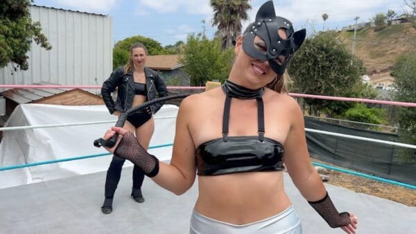 Kitty K Gets Low Blowed