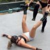 Kitty K Gets Low Blowed