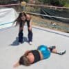 Kitty K gets 8 Piledrivers