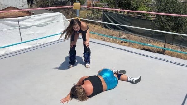 Kitty K gets 8 Piledrivers