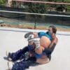 Kitty K gets 8 Piledrivers