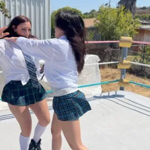 Schoolgirl Bra & Panty