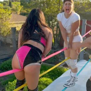 Top Rope One-on-Two Domination