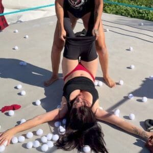 Snowball Fight Bra & Panty