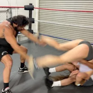 2 on 1 Piledriver Domination
